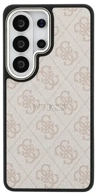 Zdjęcie produktu dla Etui GUESS pasujące do SAMSUNG S26 Ultra GUHMS26LP4MSEGCP (4G Embossed Ring kompatybilne z MagSafe) różowe
