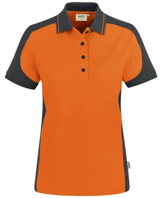Produktbild von HAKRO Hakro Damen Poloshirt Contrast Performancer #239 Gr. S orange