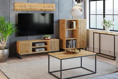 Obrázek produktu pro Knihovna Fondi do obývacího pokoje – elegantní a univerzální