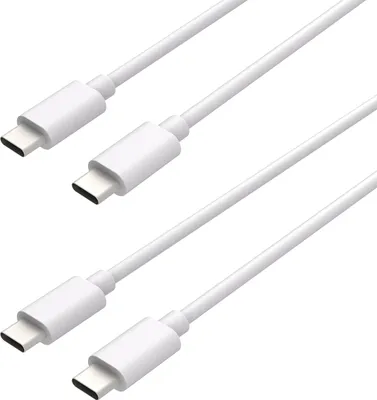 Produktbild von Cazy USB-C zu USB-C Ladekabel, USB 2.0 Ladekabel, 150cm, USB-C zu USB-C, Geeignet für iPhone und Samsung - 2 Stück