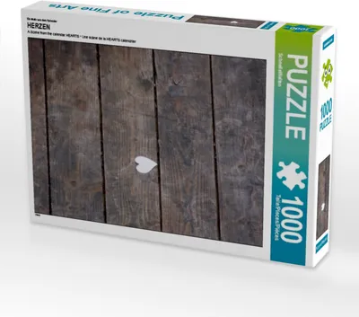 Produktbild von Calvendo Ein Motiv aus dem Kalender HERZEN 1000 Teile Puzzle quer 640x480mm, CALVENDO; 7275224