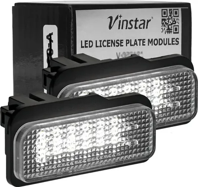 Produktbild von Vinstar LED Kennzeichenbeleuchtung kompatibel mit Mercedes Benz W211 W203 W212 W219 R171 SLK