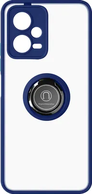Produktbild von Avizar, Schutzhülle mit Ring-Halterung für Xiaomi Redmi Note 12 5G, Blau
