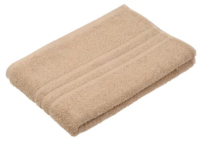 Produktbild von GÖZZE Sylt Saunatuch strapazierfähiges langlebiges Baumwoll-Saunatuch in Hotelqualität Cappuccino Braun 70 x 200 cm