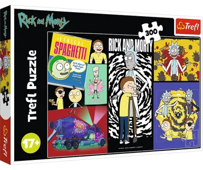 Image de Rick & Morty : puzzle Galaxie de 300 pièces pour les fans