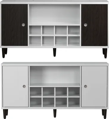 Produktbild von trendteam Evolution Sideboard / 100% Werkzeuglose Montage / Wechselfronten/ ca. 136/70/36 cm