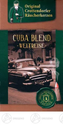 Produktbild von Crottendorfer Räucherkerzen - Weltreise - Cuba Blend von Crottendorfer