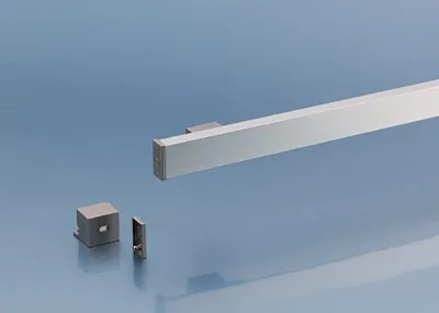 Produktbild von Naber Alto Set. Relingsystem, 900 mm edelstahlfarbig - Relingsysteme