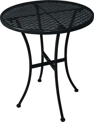Obrázek produktu pro Kulatý bistro stůl Bolero, ocelový černý 60 cm (15 kusů)
