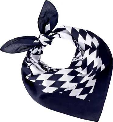 Tobeni 548 Bandana Nickituch in 100 Baumwolle für Damen und Herren Bayern Wappen Gross