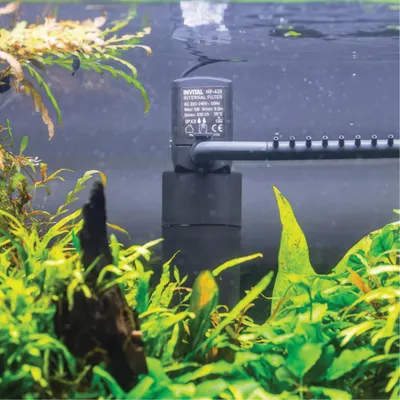 Imagen del producto de Filtro interno para acuarios con sistema de distribución de agua, caudal de 435 litros por hora