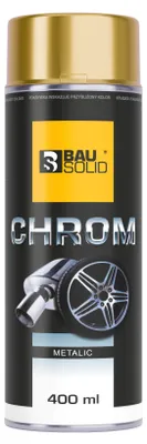 Produktbild von Bausolid Chrome Gold Paint Spray, 400 ml