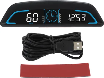 Produktbild von Universal Car HUD Display digitaler GPS -Tachometer mit Geschwindigkeitsalarm Automatische Helligkeitsanpassung für Fahrzeuge