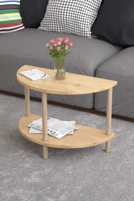 Obrázok produktu pre Skye Decor, kvalitný konferenčný stolík (3 časti) v prevedení Sapphire Oak, 100% melamín | 12345