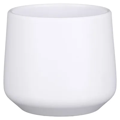 Produktbild von Mica Decorations Blumentopf - weis - matt - Keramik - 14/D15,5 cm
