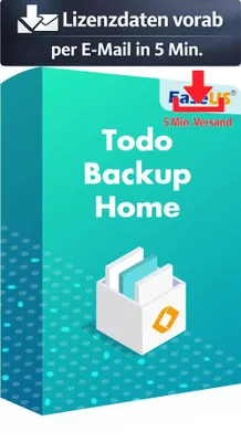 Produktbild von EaseUS Todo Backup Home (1 PC - 1 Jahr) ESD Hilfsprogramme Tools Treiber 5 Min. Versand als Download per Mail
