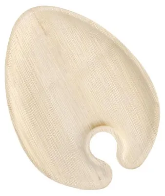 Produktbild von 25 Cater Plates Palmblatt Teller "pure" oval 23,5 cm x 18 cm x 1,3 cm