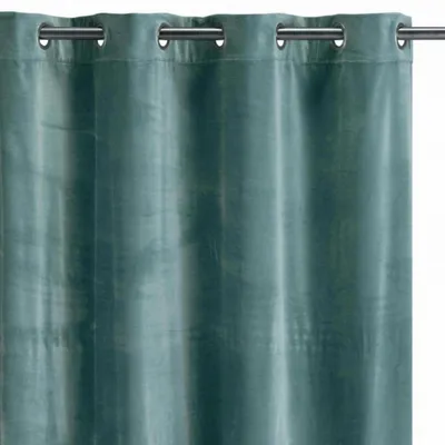 Produktbild von Einfarbiger Vorhang Elise 140 X 280 graugrün 140 x 280 cm Vivaraise