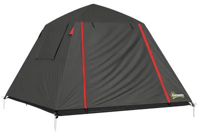 Productafbeelding van Outsunny campingtent voor 2 personen, 3000 mm waterdichtheid, winddicht, koepeltent