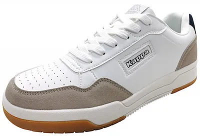 Immagine prodotto di Kappa: Scarpe da uomo, sneakers, modello con lacci, colore bianco, ideali per il tempo libero
