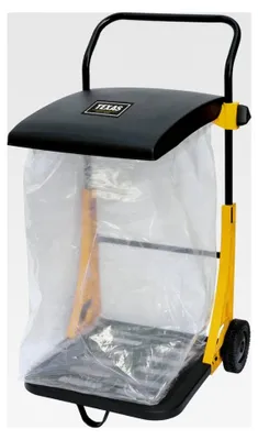 Produktbild von Abfallwagen für 80-100 Liter Säcke mit Deckel und Griff