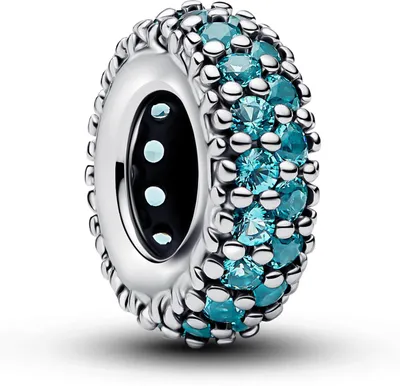 Produktbild von Pandora Ice Blue Stone Spacer 791359C01 Anhänger