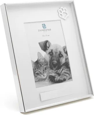 Immagine prodotto di Zilverstad Haustier mit Pfote 10x15 Metall Portrait    7553231
