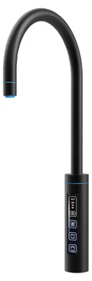 Produktbild von Xartis 3in1 Touch Armatur matt schwarz für Sprudler