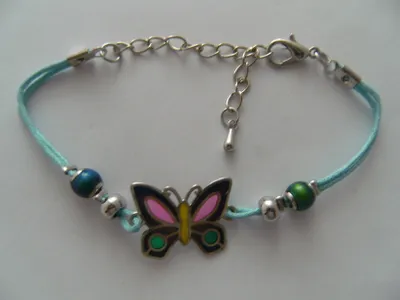 Produktbild von Armband mit Stimmungsmotiv: Falter, Modeschmuck Armbänder Tiere Tier Geschenke Schmuck Schmetterling
