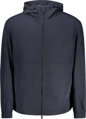 Produktbild von Blaue Herrenjacke mit Reißverschluss und Taschen – Stilvoll & Praktisch