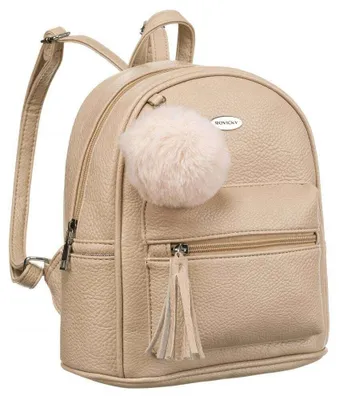 Obrázek produktu pro Rovicky Dámský malý batoh z  béžový 26 cm