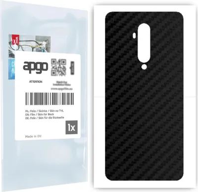 Produktbild von apgo Rückseite Schutzfolie für OnePlus 7T Pro -  Hinten Schutzfolie Carbon, Rückseite Folie schützt vor Kratzern und Fingerabdrücken