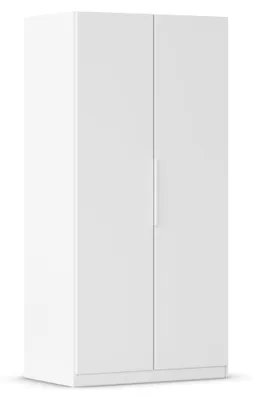 Image de Rauch Möbel MYLORA, armoire, couleur blanche, largeur 91 cm