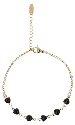 Immagine prodotto di Bracciale da donna NAHIMA - oro nero. Taglia unica