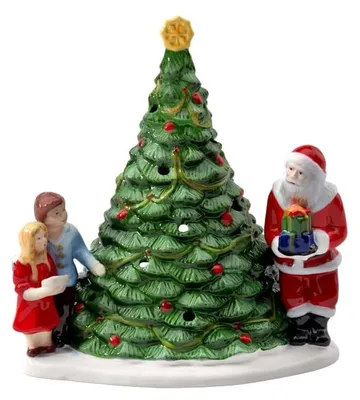 Obrázek produktu pro Villeroy & Boch Christmas Toy's Santa, Zvláštní vánoční ozdoba, Porcelán, Vícebarevný, 200 mm, 170 mm, 230 mm
