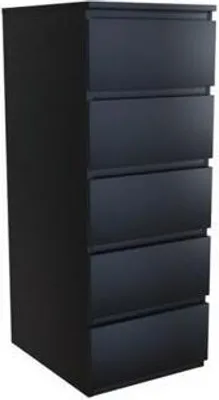 Produktbild von Grosse Kommode Malwa W5 Schwarz Für Zuhause Oder Büro