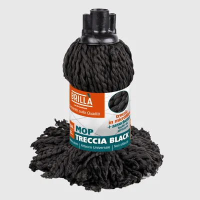 Imagen del producto de El cabezal de fregona Briantina, color , de microfibra, con un peso de 150 gramos, es eficaz y