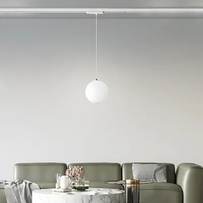 Immagine prodotto di Sospensione Moderna Per Sistema In Binario Bianco Led Grande