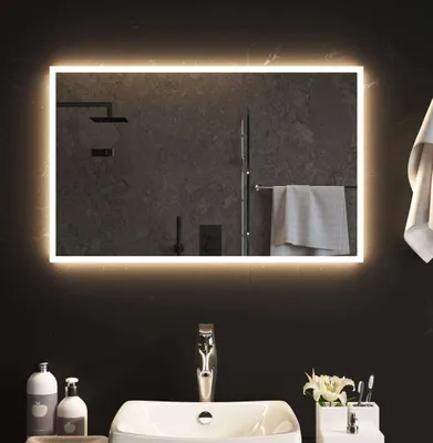 Produktbild von Möbel LED-Badspiegel 80x50 cm - Wandspiegel 151767