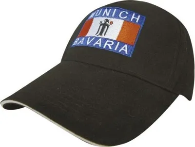Produktbild von BaseballCap mit Stick - Munich Bavaria - 68833 schwarz