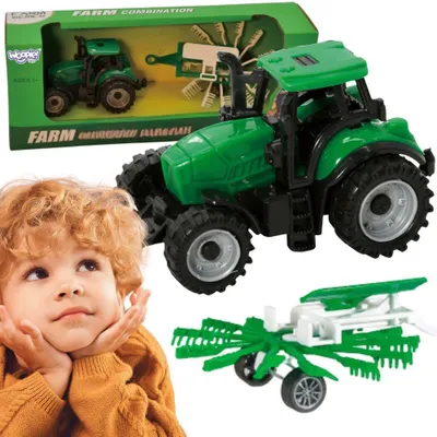 Obrázek produktu pro Woopie Farm Traktor S Hrábě