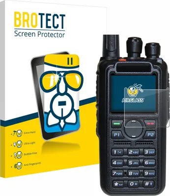 Produktbild von BROTECT Schutzglas für AnyTone AT-D878UV Plus Schutzfolie Panzer Folie Glas Display Schutz klar