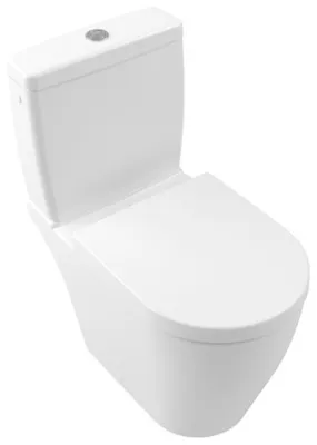Produktbild von V&B WC-Sitz AVENTO st. wh. C+, Quick-R Scharn., Softclosing