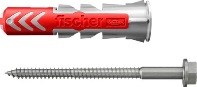 Produktbild von fischer DuoPower 10 x 50 S Schraube nicht rostender Stahl A4