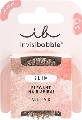Produktbild von invisibobble Slim - Bronze Me Pretty, Haarband, Bronze, Einfarbig, 3 Stück(e)