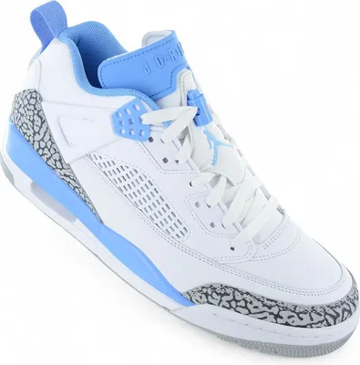 Produktbild von Air JORDAN Spizike Low UNC - Herren Sneakers Basketball Schuhe Weiß FQ1759-141 , EU 45.5 US 11.5