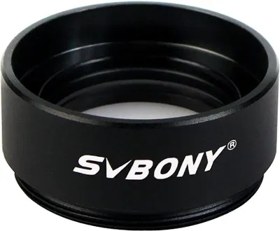 Produktbild von Svbony 1.25 Barlowlinse 0.5X, Fokalreduzierer Barlow Lens, Gewinde M28x0.6 für 1.25zoll 31.7mmTeleskop Okulare