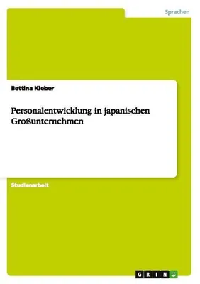 Produktbild von Personalentwicklung in japanischen Großunternehmen