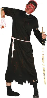 Immagine prodotto di Guirca Costume da prete zombie per uomo L L