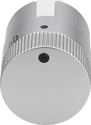 Produktbild von Knebel für Backofen Bosch Siemens 00429404 Drehgriff silbern für Temper